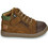 GBB Παιδικά Sneakers Μποτάκια Καφέ AM250-24