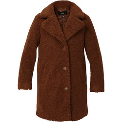 Vero Moda Γυναικείο Ημίπαλτο Μπουκλέ Καφέ 10289938