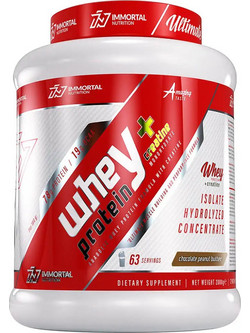 Immortal Nutrition Whey & Creatine Chocolate Peanut Butter Πρωτεΐνη Ορού Γάλακτος Γράμμωσης 2kg