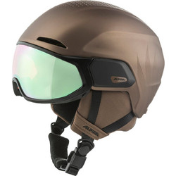Alpina ORO Visor QV Κράνος Σκι & Snowboard Μπρονζέ