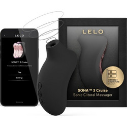 LELO Sona 3 Cruise Sonic Clitoral Massager Κλειτοριδικός Δονητής Μαύρος