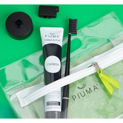 Piuma Perfect Black Οδοντόβουρτσα + Οδοντόκρεμα 75ml + Νεσεσέρ