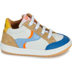 GBB Παιδικά Sneakers Μποτάκια Λευκά Γαλάζια Royal Blue AN203-19