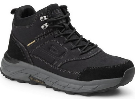 Camel Active Ανδρικά Μποτάκια Δερμάτινα Μαύρα 54CCA15-204100