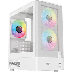 Armaggeddon Deepfreeze Duplex 2 Chroma White Gaming Mini Tower Κουτί Υπολογιστή RGB με Πλαϊνό Παράθυρο