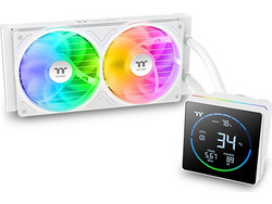Thermaltake TH240-S V3 Snow Υδρόψυξη CPU 120mm ARGB για Socket 1200 / 1366 / 1700 / 1851 / 2011 / 2011-3 / 2066 / AM4 / AM5 / 115x