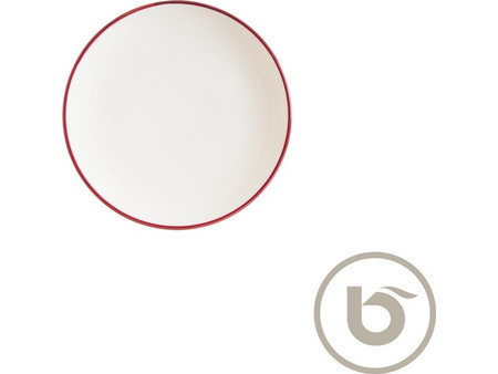 Bonna Linea Burgundy Πιάτα Ρηχά Πορσελάνης 19cm 12τμχ LNEBDGRM19DZ
