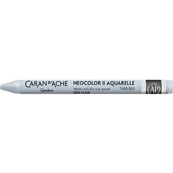 Caran d'Ache Neocolor II Κηρομπογιά Ανοιχτό Γκρι
