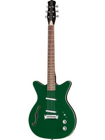Danelectro Fifty Niner Ηλεκτρική Κιθάρα Semi-Hollow με Μαγνήτες HH & Ταστιέρα Rosewood Jade Green