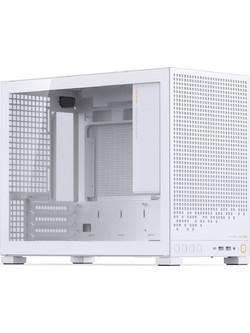 Jonsbo D32 Pro White Mini Tower Κουτί Υπολογιστή με Πλαϊνό Παράθυρο