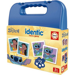 Educa Identic Memo Lilo & Stitch Επιτραπέζιο Παιχνίδι για Παιδιά 3+ Ετών για 1+ Παίκτες