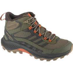 Merrell Speed Strike 2 Mid Ανδρικά Ορειβατικά Μποτάκια Αδιάβροχα Gore-Tex Χακί J037819