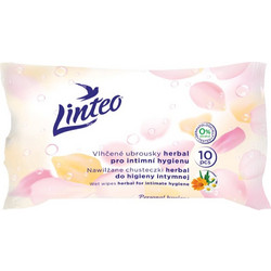 Linteo Μαντηλάκια Ευαίσθητης Περιοχής 10τμχ