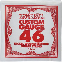 Ernie Ball 1146 Σετ 6 Χορδές Ηλεκτρικής Κιθάρας Nickel Plated Steel 46"