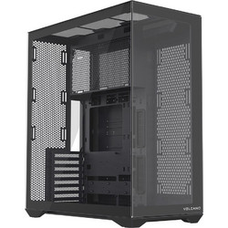 Modecom Volcano Space XL Black Full Tower Κουτί Υπολογιστή με Πλαϊνό Παράθυρο