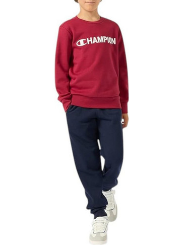 Champion Παιδικό Σετ Φόρμας Κόκκινο Navy Μπλε 307263-RS525