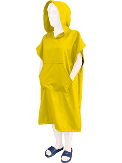 Παιδικό Πόντσο Θαλάσσης Microfiber Κίτρινο 75313-4