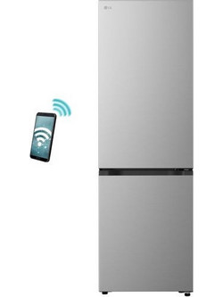 LG GBBS716CPY Ψυγειοκαταψύκτης 333lt Full No Frost Υ186xΠ59.7xΒ67.4cm Inox