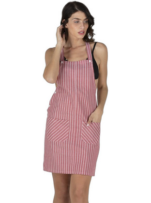 Rachel Mini Καλοκαιρινό Καθημερινό Φόρεμα Φούξια 5203871405546