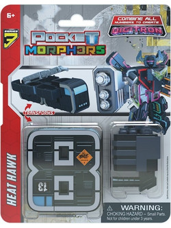 Just Toys Pocket Morphers Series 3 Heat Hawk No8 Φιγούρα Δράσης για 6+ Ετών