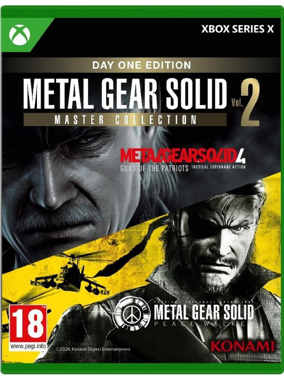 Metal Gear Solid Master Collection Vol 2 Day 1 Edition Xbox Series