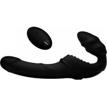 Strap U Pro Rider Strapless Strap On με Dildo & Δόνηση Μαύρο