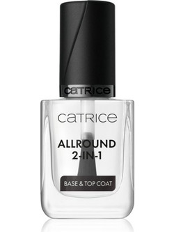 Catrice Allround Base & Top Coat Gloss Βερνίκι Νυχιών 10.5ml