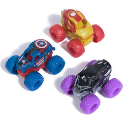 Spin Master Monster Jam Marvel Mini Jams 3-Pack