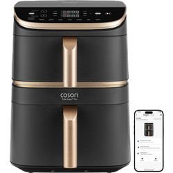 Cosori Turbo Tower Pro Smart Single CAF-DC123S-DEUR Air Fryer 10.8lt με Διπλό Κάδο και WiFi