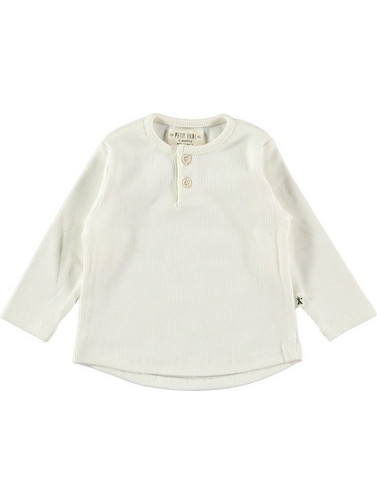 Petit Indi Παιδικό T-Shirt Μακρυμάνικο Λευκό AW23-BK-75-10