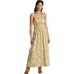 Billabong Maxi Καλοκαιρινό Καθημερινό Φόρεμα Μπεζ EBJWD00169-THW0