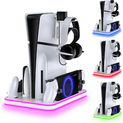 JYS P5225 Βάση Στήριξης με Ψύξη για PS5 White