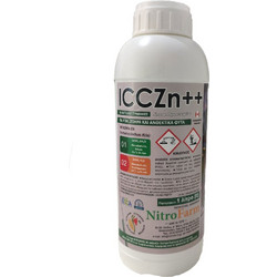 NitroFarm ICCZn++ Υγρό Διαφυλλικό Λίπασμα Ιοντικού Χαλκού Ψευδαργύρου 1lt