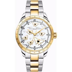 Thomas Sabo Γυναικείο Ρολόι με Ασημί Χρυσό Μεταλλικό Μπρασελέ WA0433-291-202-34