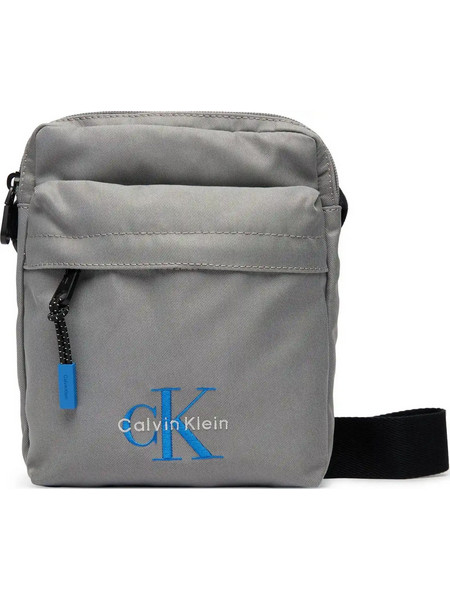 Calvin Klein Ανδρική Τσάντα Ώμου / Χιαστί Γκρι LV04D3421G-PBB