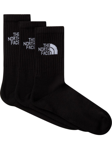 The North Face Everyday Βαμβακερές Ανδρικές Κάλτσες Ψηλές Μαύρες 3Pack NF0A8EKXJK3