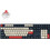Keychron J5 QMK Ασύρματο Μηχανικό Gaming Πληκτρολόγιο με Keychron Super Red Διακόπτες RGB Blue