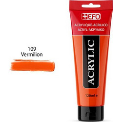 EFO 109 Vermilion Ακρυλικό Χρώμα Ζωγραφικής 120ml