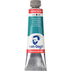 Royal Talens Van Gogh 522 Turquoise Blue Ακρυλικό Χρώμα Ζωγραφικής 40ml