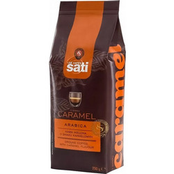 Sati Cafe Caramel Arabica Καφές Espresso Arabica Αλεσμένος με Άρωμα Καραμέλα 250gr