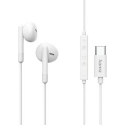 Hama 01387578 Handsfree Earbud USB-C White