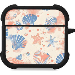 Sonique Ocean Series Θήκη Σιλικόνης για Apple AirPods 4 Κοχύλια