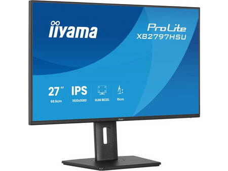 iiyama ProLite XB2797HSU-B1 IPS Monitor 27" 1920x1080 FHD 120Hz 4ms
