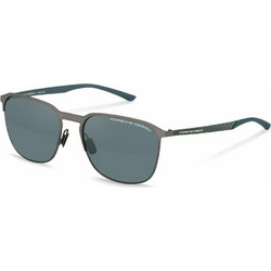 Porsche Design P8979 D Ανδρικά Γυαλιά Ηλίου Τετράγωνα Μεταλλικά Γκρι με Μπλε Φακό