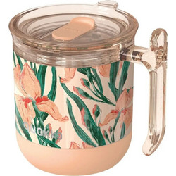 Quokka Drop Safe Wave Peach Floral 260ml