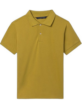 Mayoral Παιδικό Polo Κοντομάνικο Κίτρινο 26-00890-073