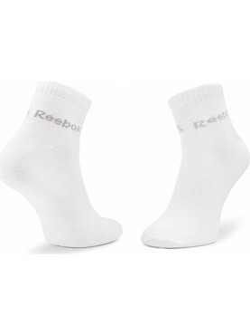 Reebok Ανδρικές Κάλτσες Κοντές Λευκές 3Pack DU2922