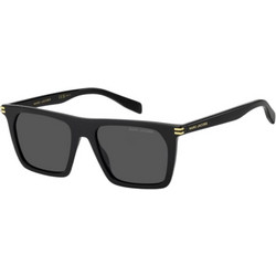 Marc Jacobs MARC908/S 807/IR Ανδρικά Γυαλιά Ηλίου Τετράγωνα Κοκάλινα Μαύρα με Μαύρο Φακό