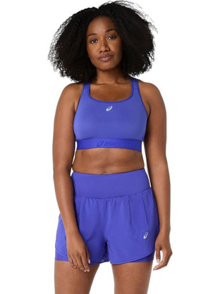 ASICS Road Compression Αθλητικό Μπουστάκι με Υψηλή Στήριξη Royal Blue 2012C995-402