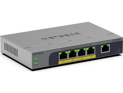 Netgear GS105EPP Managed L2 Switch με 5 Θύρες Ethernet 1000Mbps